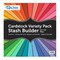PA Paper Accents Rainbow Cardstock 12" x 12" Variety Pack, Modern Hues, 65lb colored cardstock paper for card making, scrapbooking, printing, quilling and crafts, 40 pieces